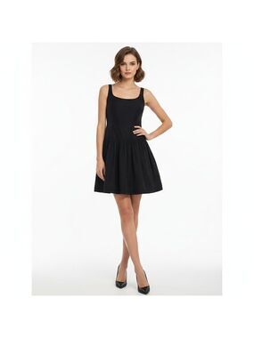 *Milly Little Black Dress Fit & Flare Sleeveless Cocktail Dress – Size 4